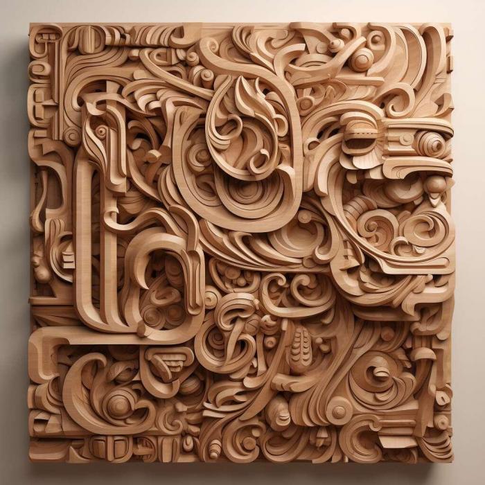 نموذج ثلاثي الأبعاد لآلة CNC 3D Art 